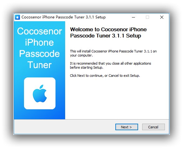 【补丁破解】iPhone解锁工具 Cocosenor iPhone Passcode Tuner v3.1.1绿化版