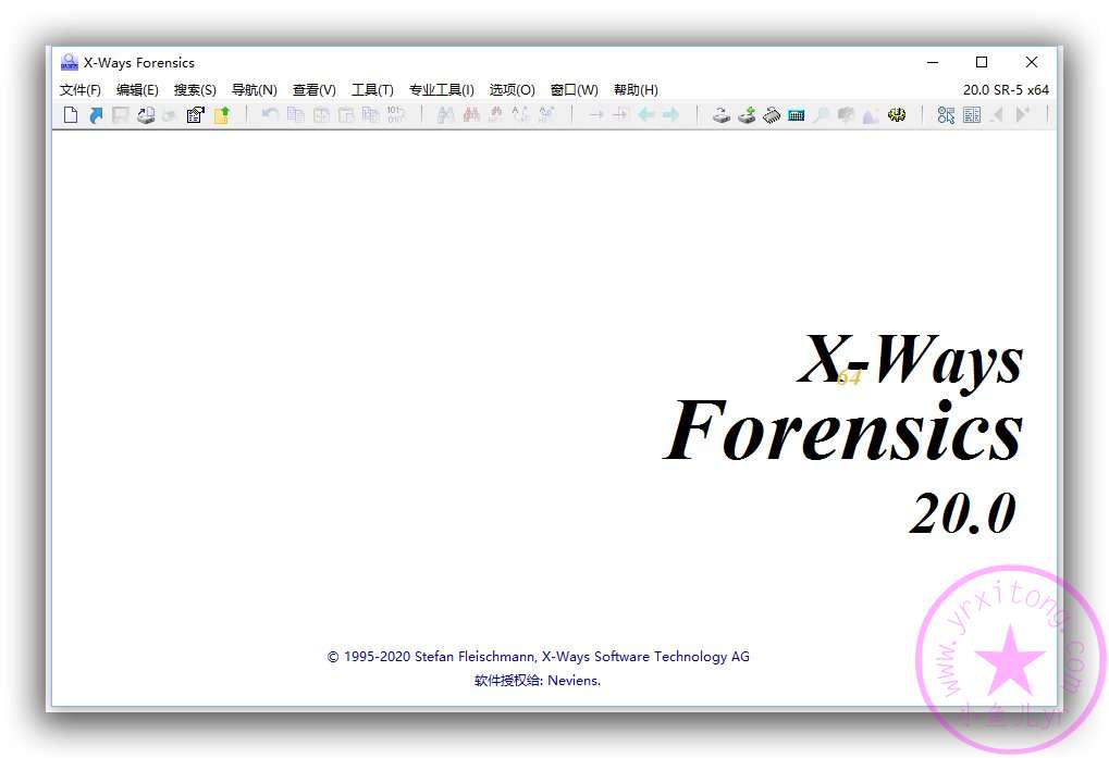 【实用工具】计算机取证分析软件X-Ways_Forensics_v20.2_SR-3_x86_x64_Full