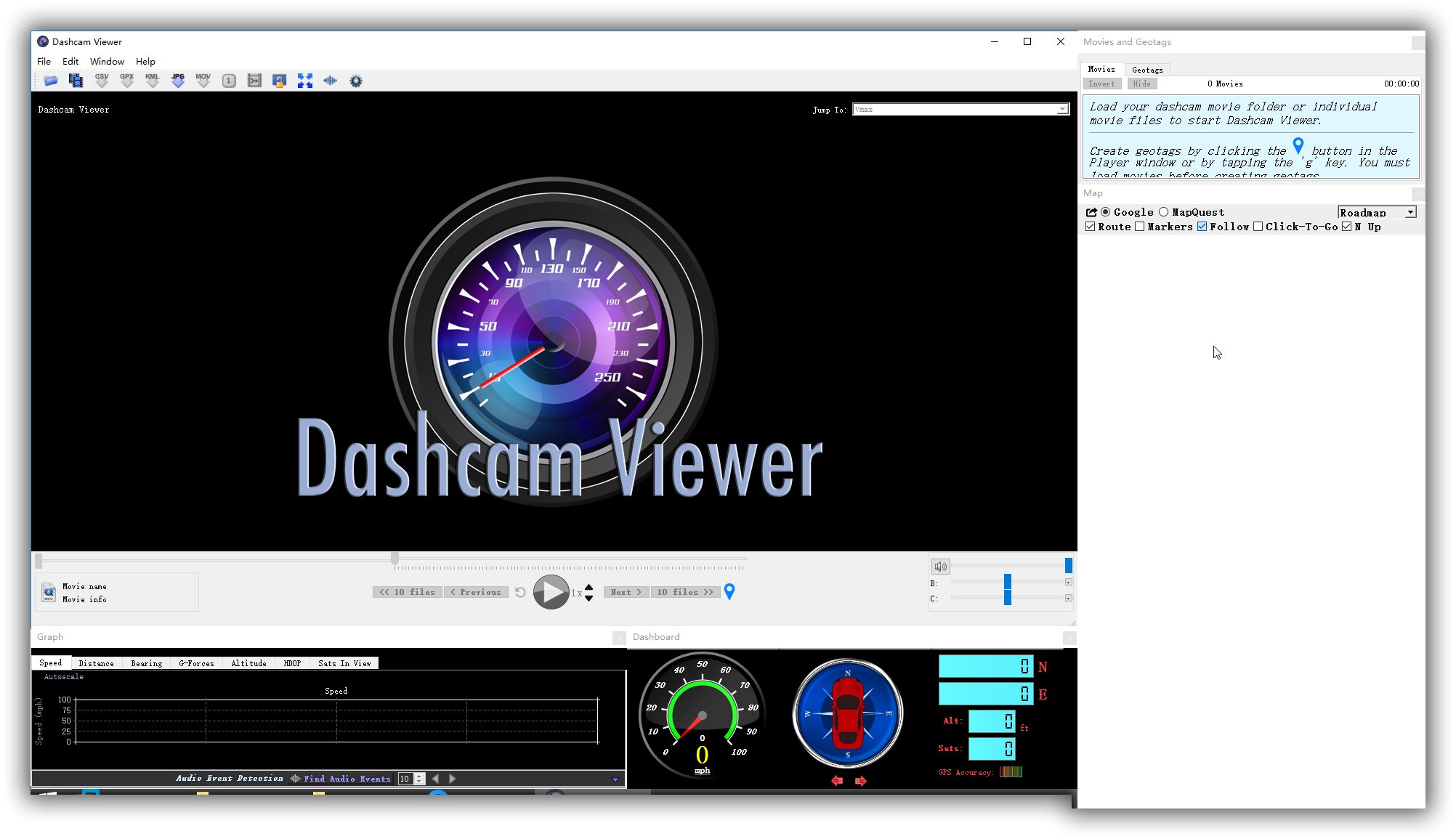 行车记录仪播放查看软件_Dashcam Viewer v3.4.1_绿色便携版
